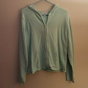 Sonoma hooded zip-up sweater size XL